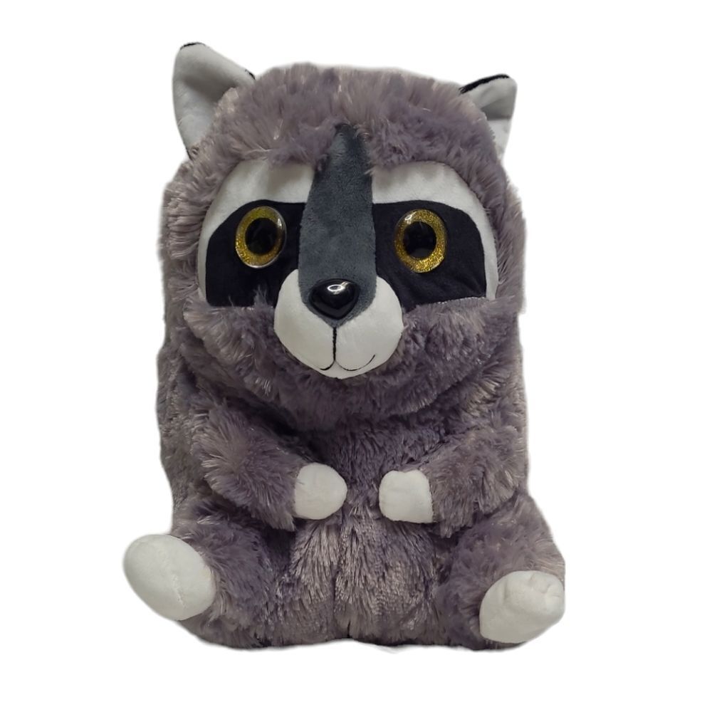 NANCO Belly Buddy stuffed plush raccoon soft stuffed animal toy 14"